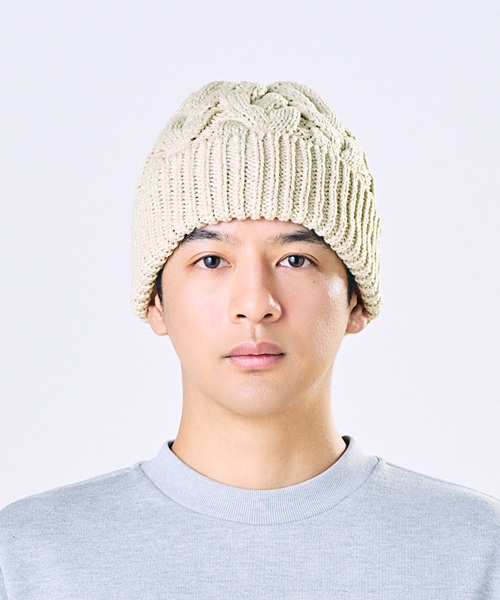 LIGHT BEIGE　モデル頭囲：56cm